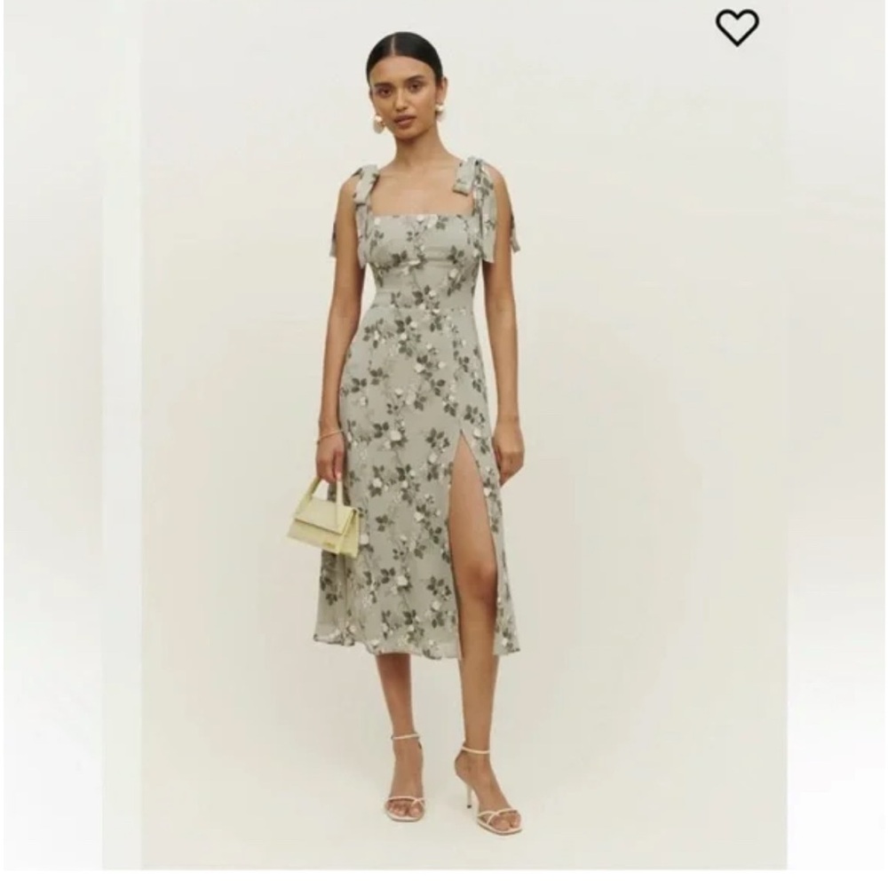 Reformation Twilight Floral Midi Dress B229